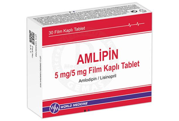 AMLIPIN 5 MG/5 MG FILM KAPLI TABLET (30 TABLET)